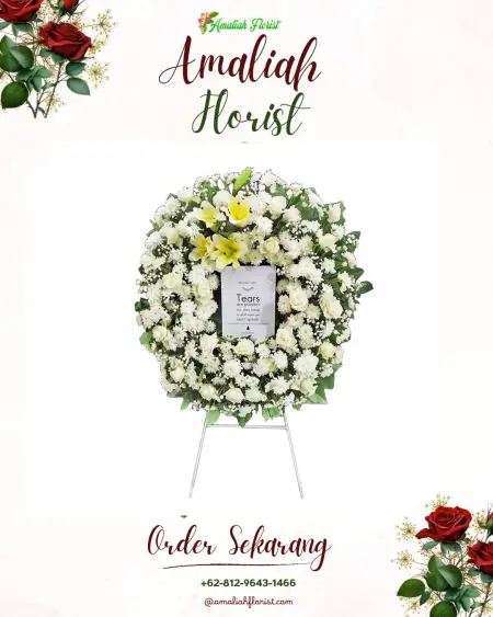 Krans Bunga Duka Mojoreno